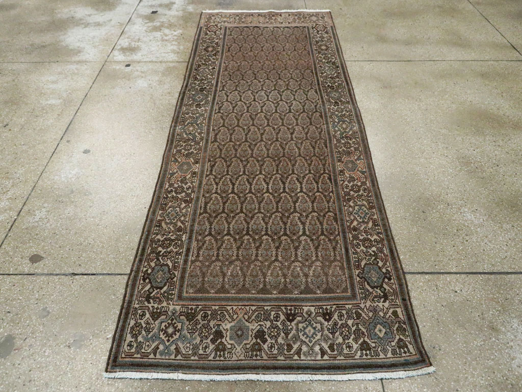 Vintage Persian Malayer Rug, No.27901 - Staging