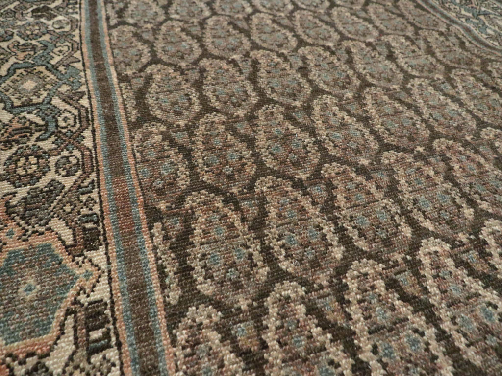 Vintage Persian Malayer Rug, No.27901 - Staging