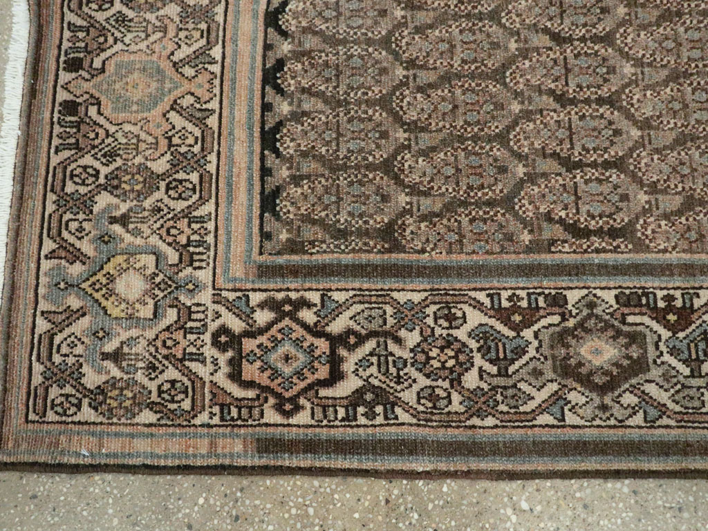 Vintage Persian Malayer Rug, No.27901 - Staging