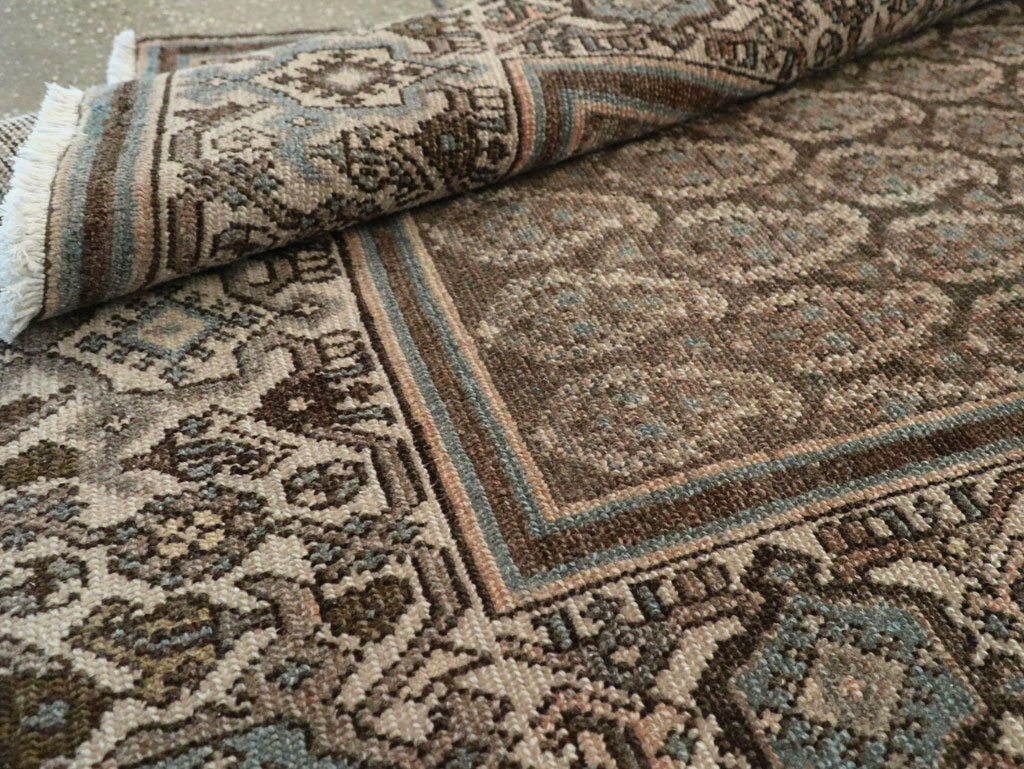 Vintage Persian Malayer Rug, No.27901 - Staging