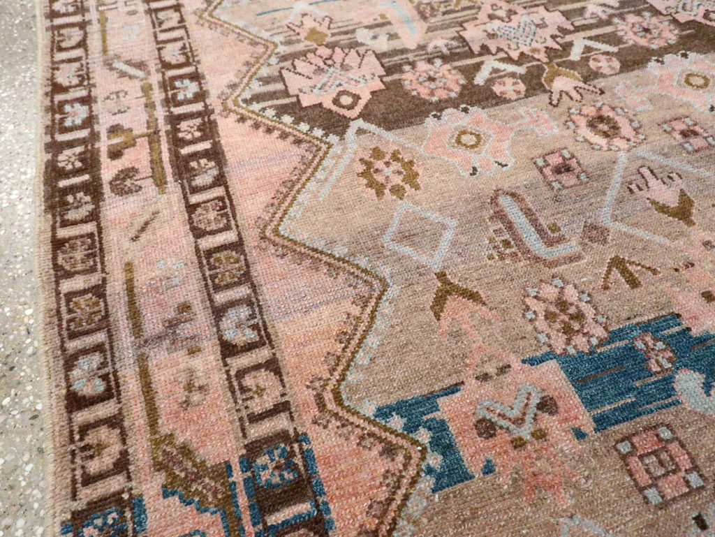 Vintage Persian Malayer Runner, No.27906 - Staging