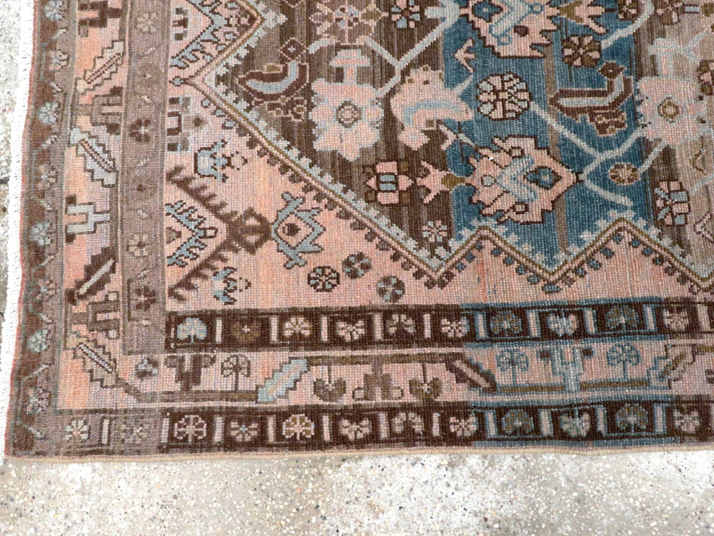 Vintage Persian Malayer Runner, No.27906 - Staging