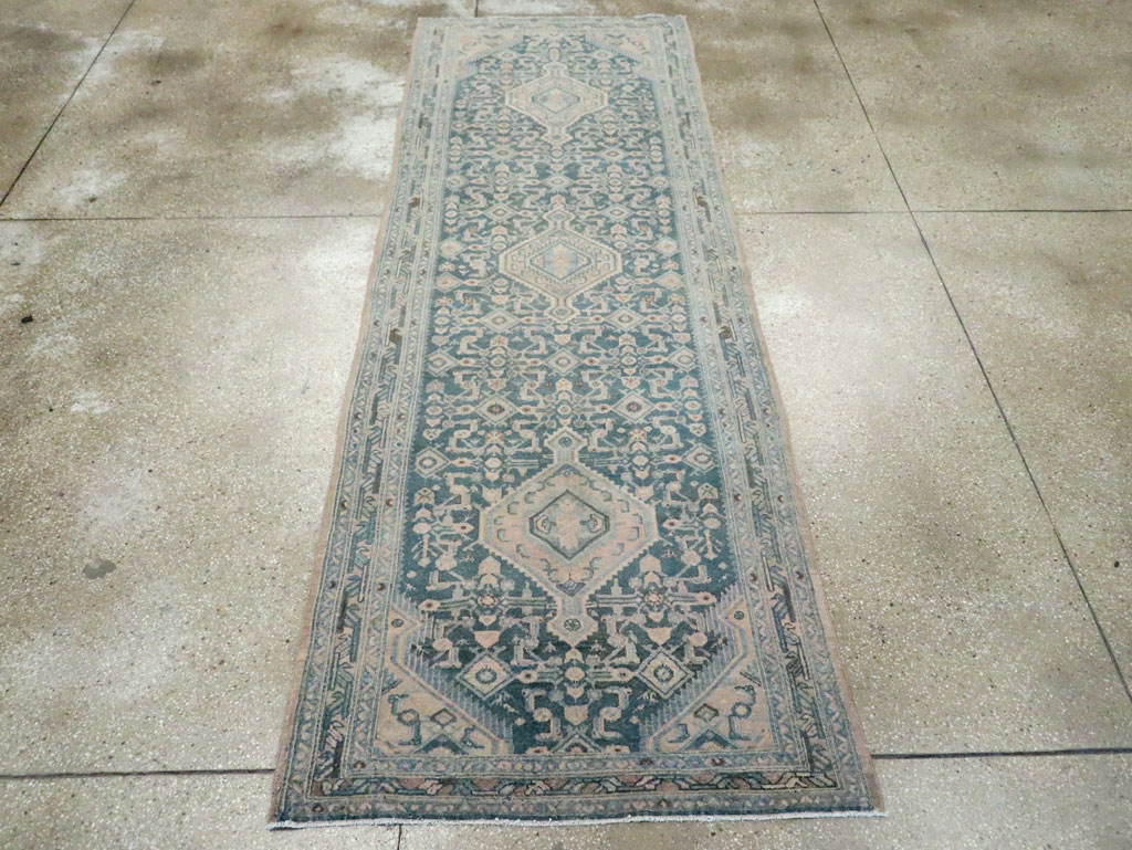 Vintage Persian Malayer Runner, No.27909 - Staging