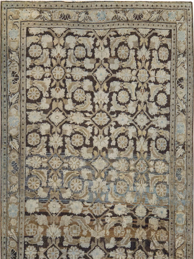 Vintage Persian Malayer Runner, No.27910 - Staging