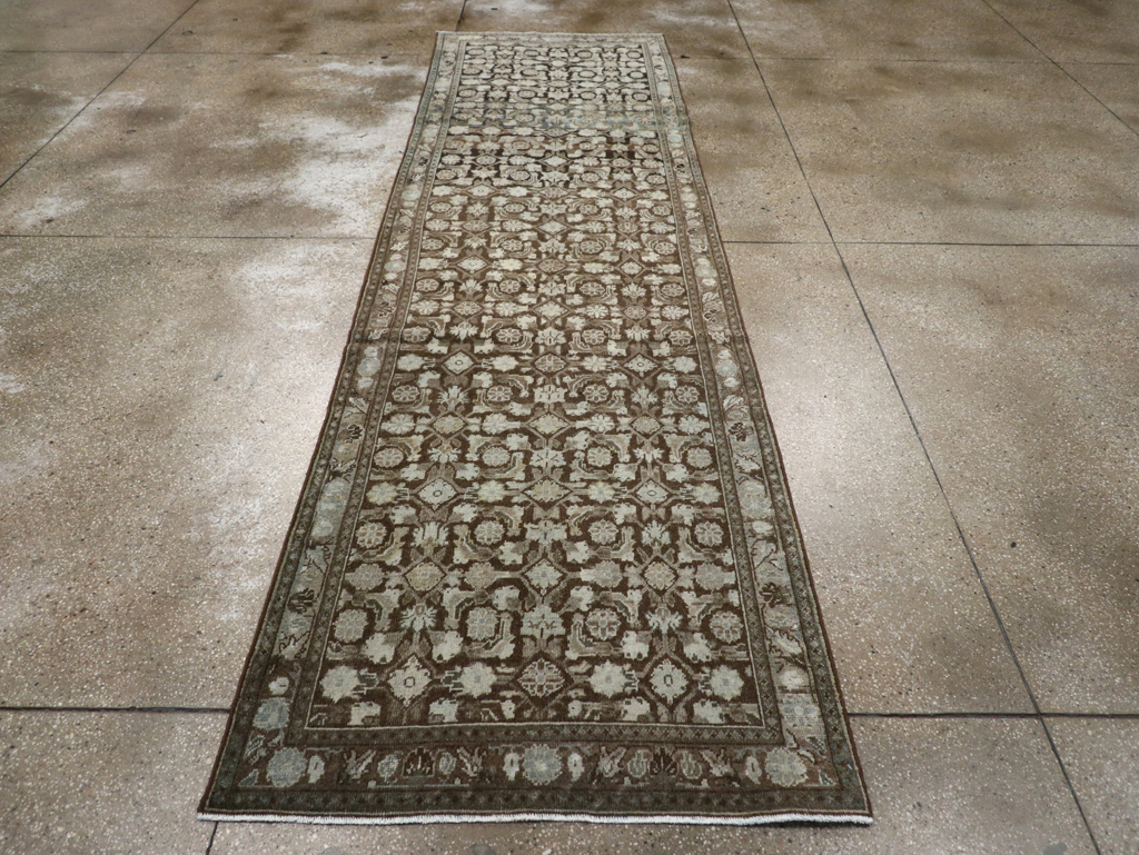 Vintage Persian Malayer Runner, No.27910 - Staging