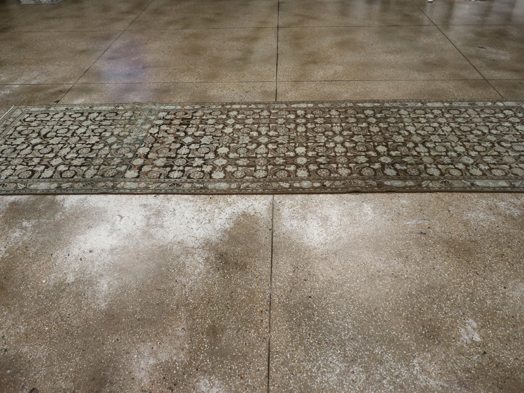 Vintage Persian Malayer Runner, No.27910 - Staging