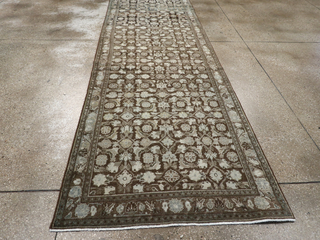 Vintage Persian Malayer Runner, No.27910 - Staging