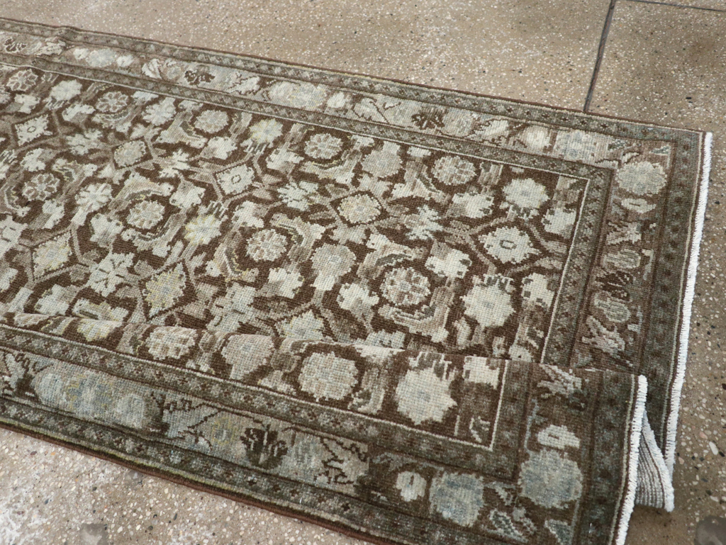 Vintage Persian Malayer Runner, No.27910 - Staging