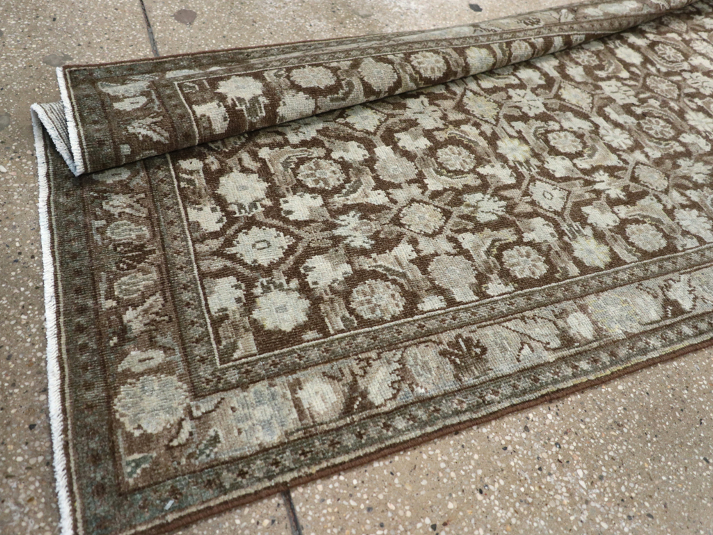 Vintage Persian Malayer Runner, No.27910 - Staging