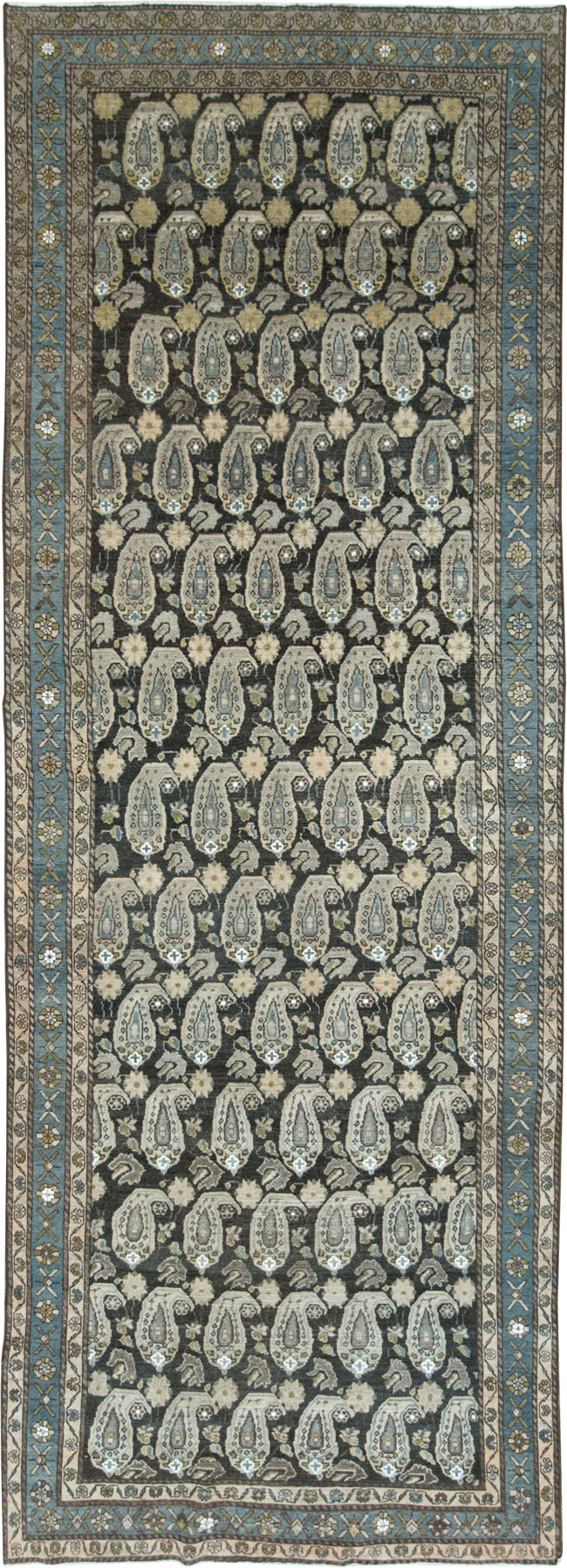 Antique Persian Malayer Rug, No.27921 - Staging