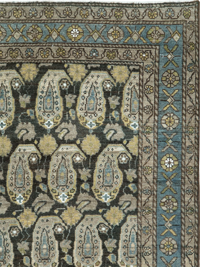 Antique Persian Malayer Rug, No.27921 - Staging
