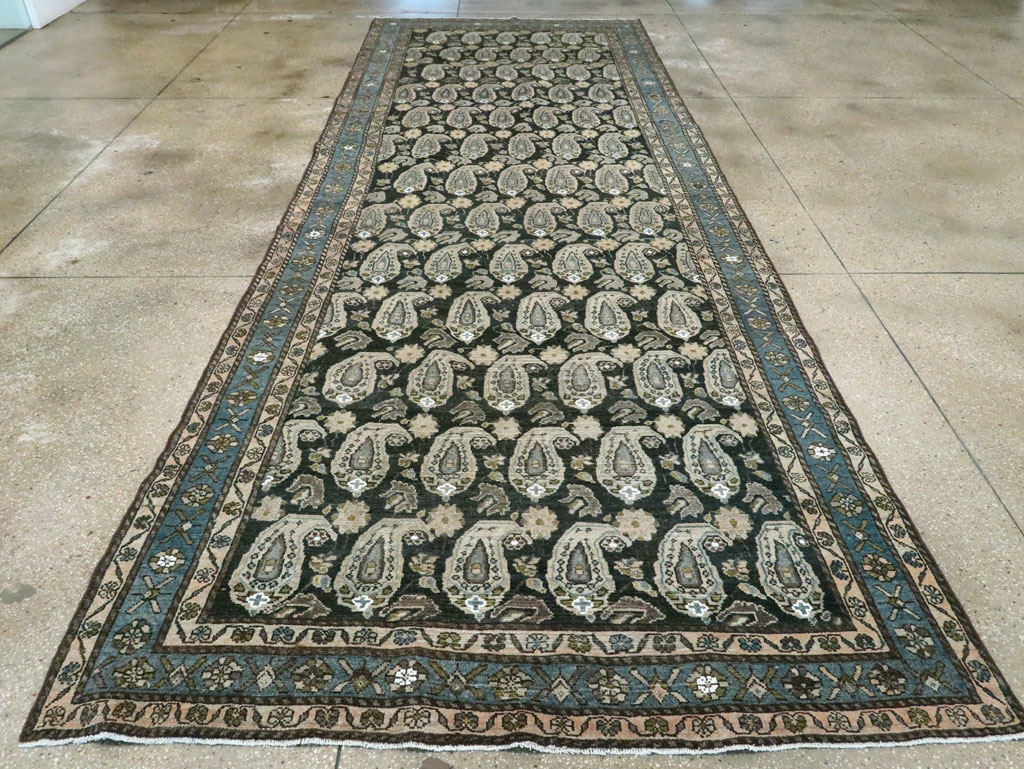Antique Persian Malayer Rug, No.27921 - Staging