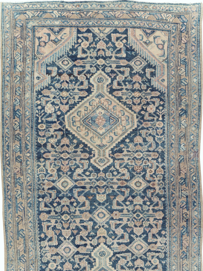 Vintage Persian Malayer Runner, No.27925 - Staging