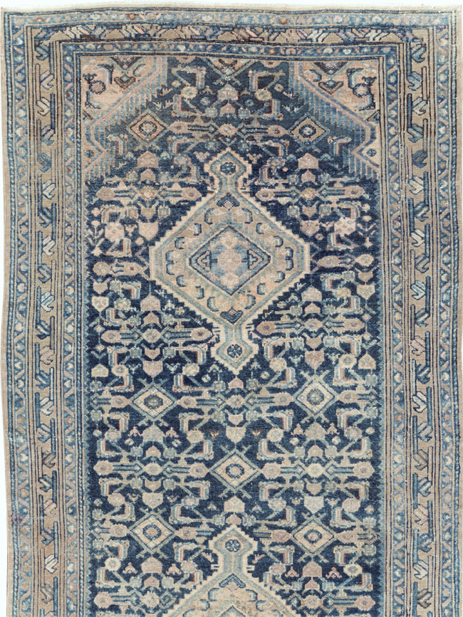 Vintage Persian Malayer Runner, No.27925 - Staging