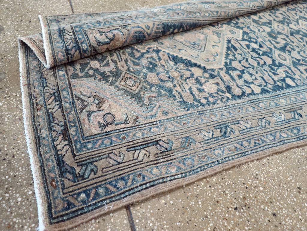 Vintage Persian Malayer Runner, No.27925 - Staging