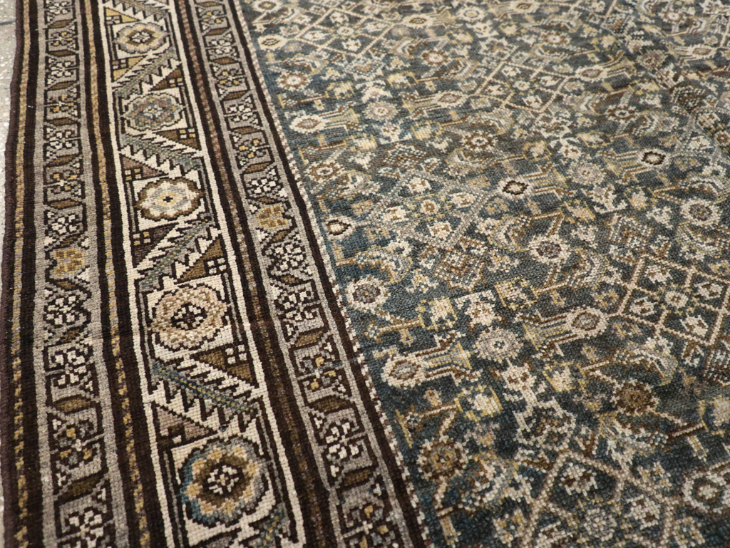 Antique Persian Malayer Gallery Carpet, No.27926 - Staging