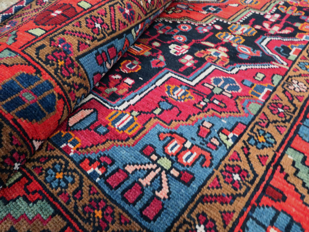 Vintage Persian Malayer Rug, No.27932 - Staging