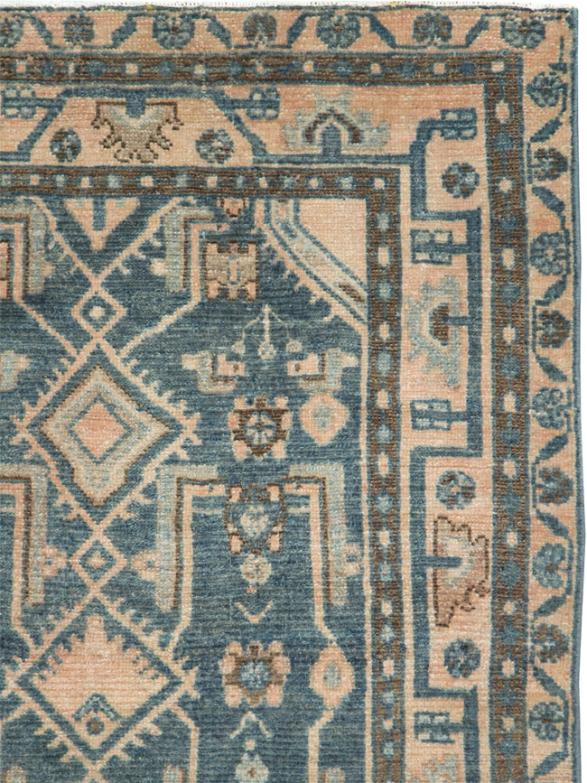 Vintage Persian Malayer Rug, No.27933 - Staging