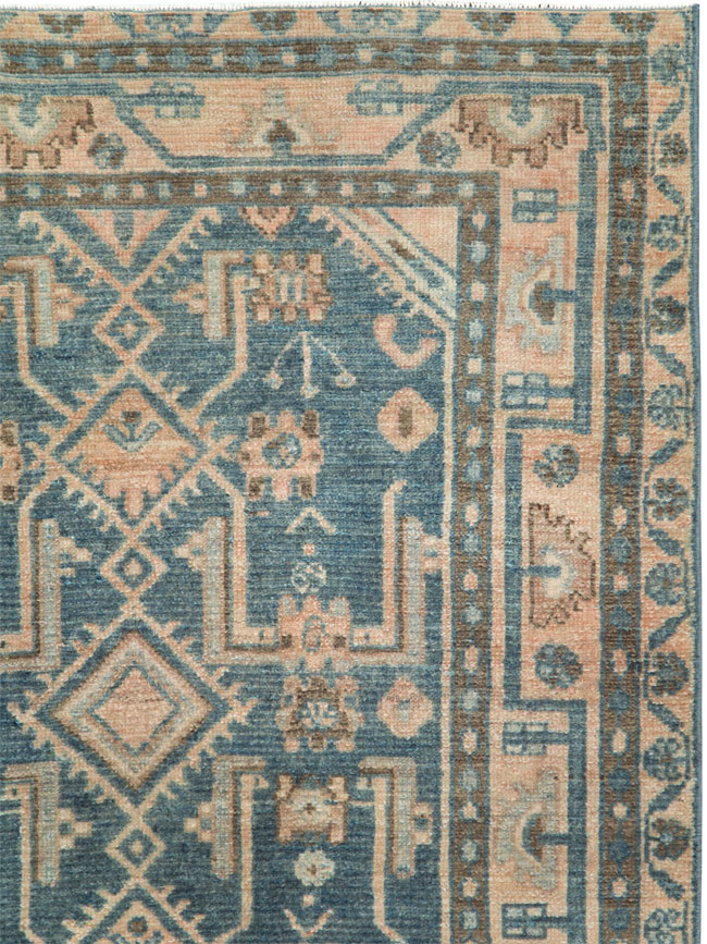 Vintage Persian Malayer Rug, No.27933 - Staging
