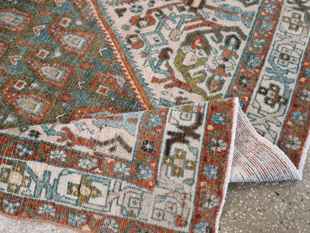 Vintage Persian Malayer Rug, No.27934 - Staging