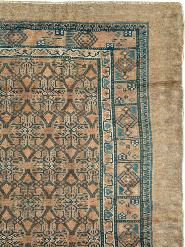 Antique Persian Serab Gallery Rug, No.27938 - Staging