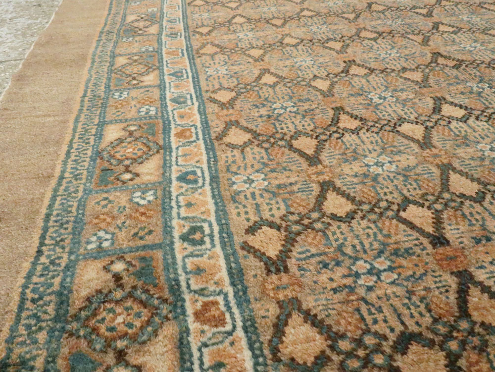 Antique Persian Serab Gallery Rug, No.27938 - Staging