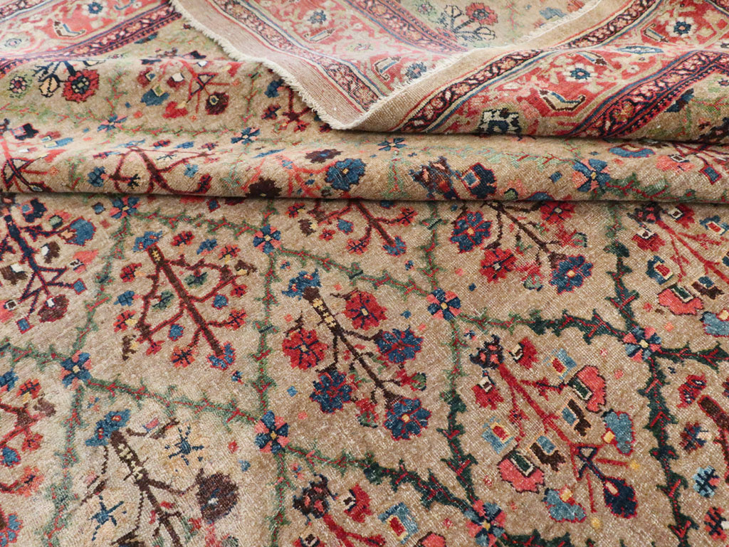 Antique Persian Bidjar Carpet, No.27941 - Staging