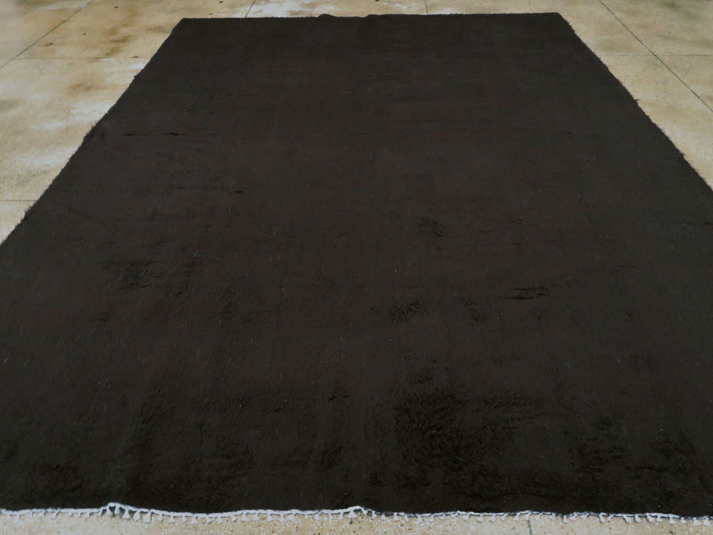 Contemporary Turkish Mohair Room Size Carpet, No.27963 - Staging
