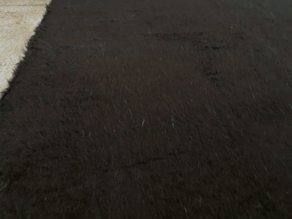 Contemporary Turkish Mohair Room Size Carpet, No.27963 - Staging