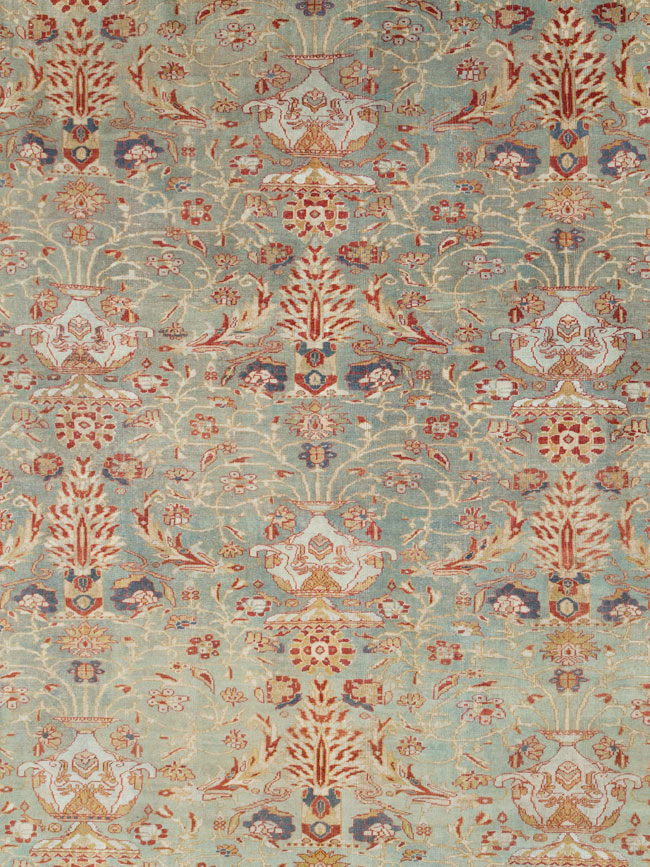 Antique Persian Sultanabad Carpet, No.27967 - Staging
