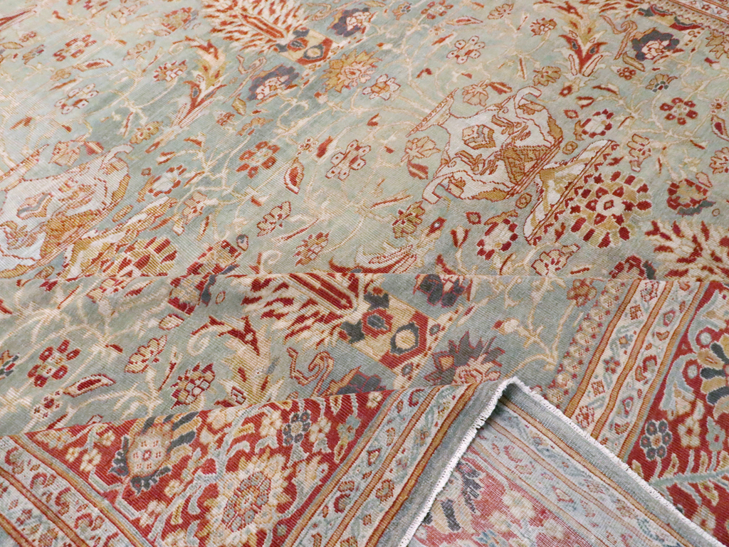 Antique Persian Sultanabad Carpet, No.27967 - Staging