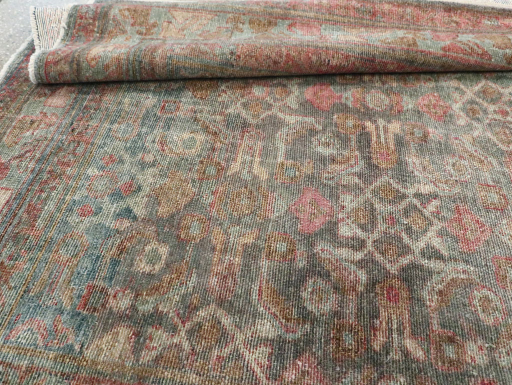 Antique Persian Malayer Gallery Carpet, No.27978 - Staging