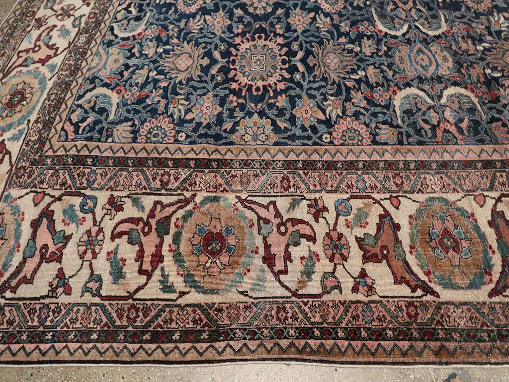 Antique Persian Malayer Carpet, No.27983 - Staging