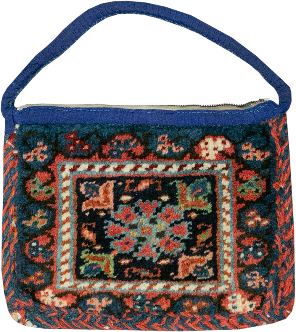 Vintage Persian Kurdish Bag, No.27996 - Staging