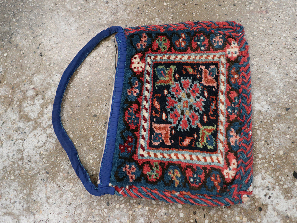 Vintage Persian Kurdish Bag, No.27996 - Staging