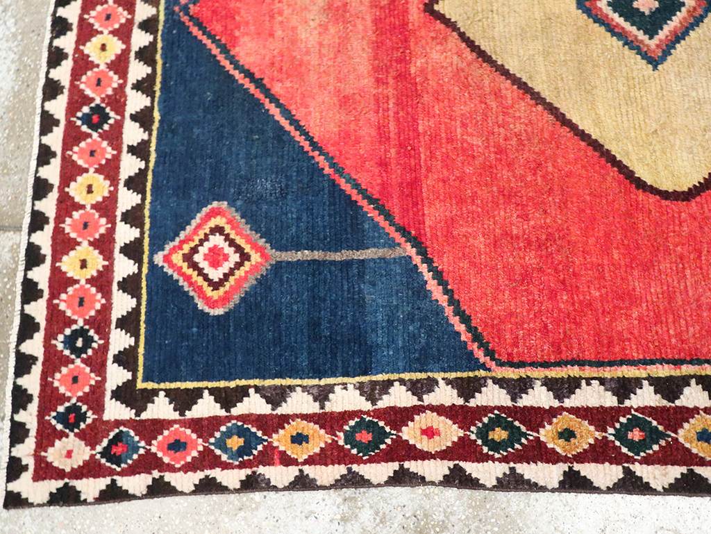 Tribal Persian Gabbeh Gallery Rug, No.28006 - Staging