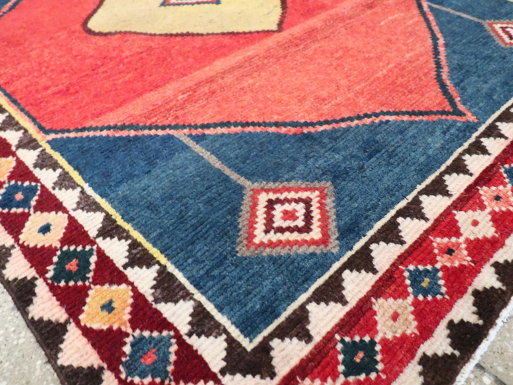 Tribal Persian Gabbeh Gallery Rug, No.28006 - Staging