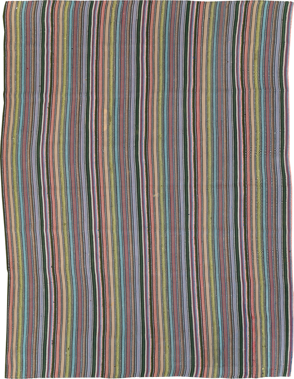 Vintage Persian Flatweave, No.28027 - Staging