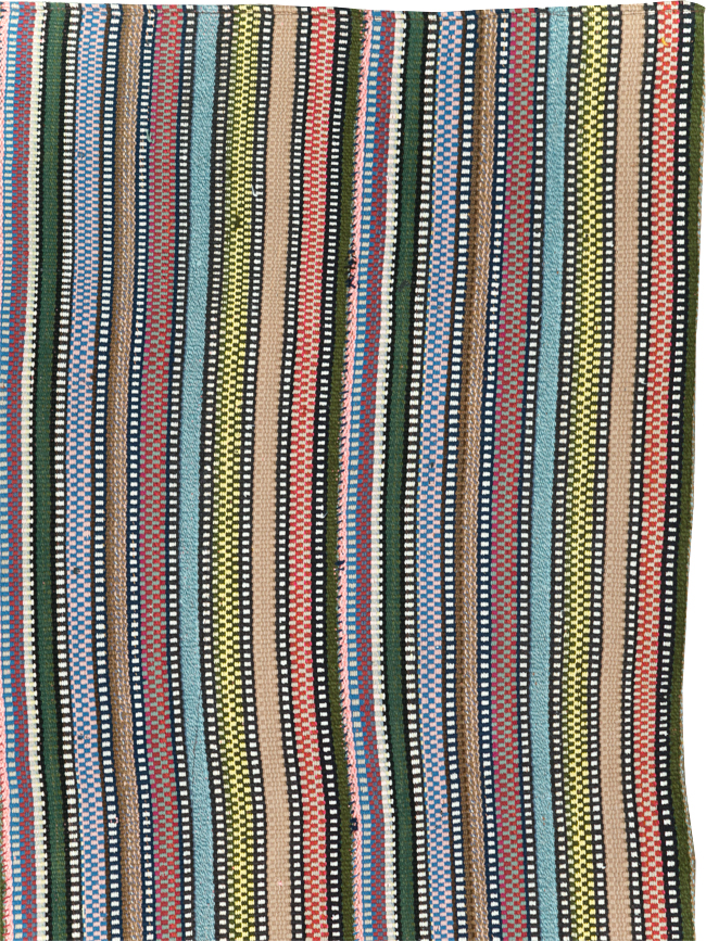 Vintage Persian Flatweave, No.28027 - Staging