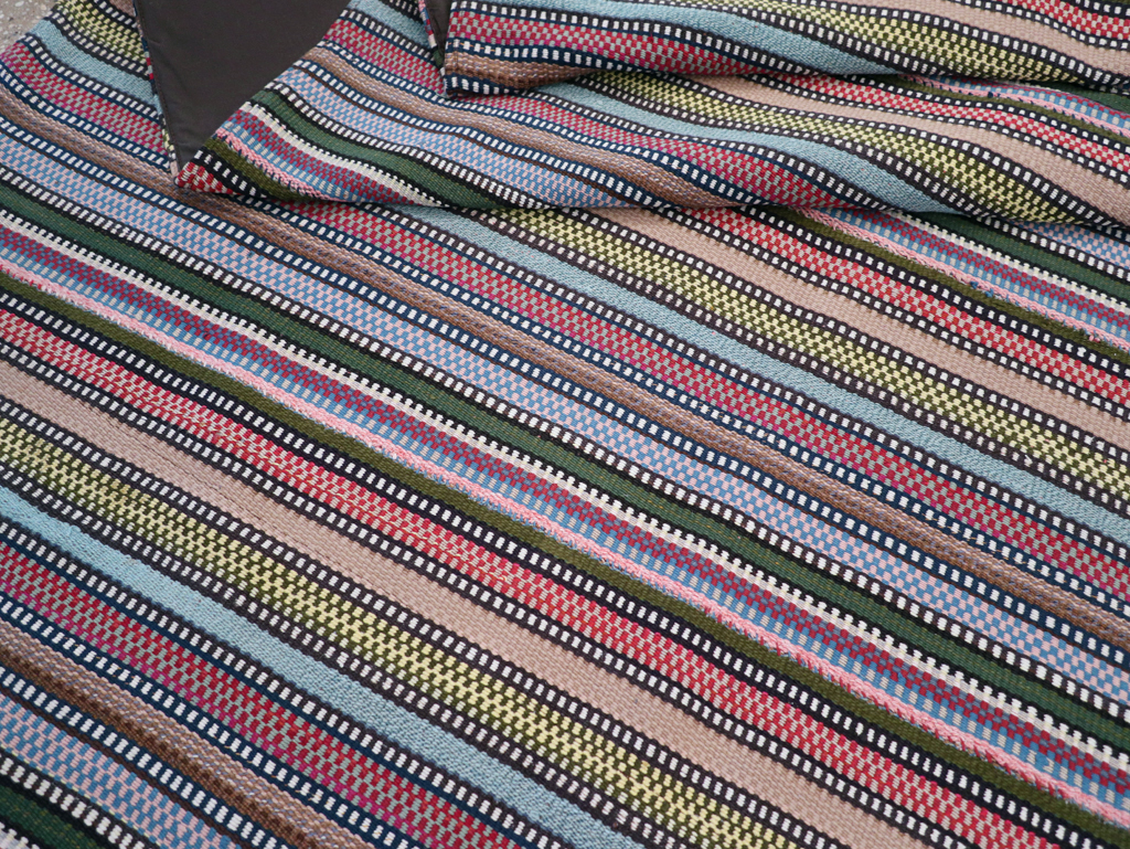 Vintage Persian Flatweave, No.28027 - Staging