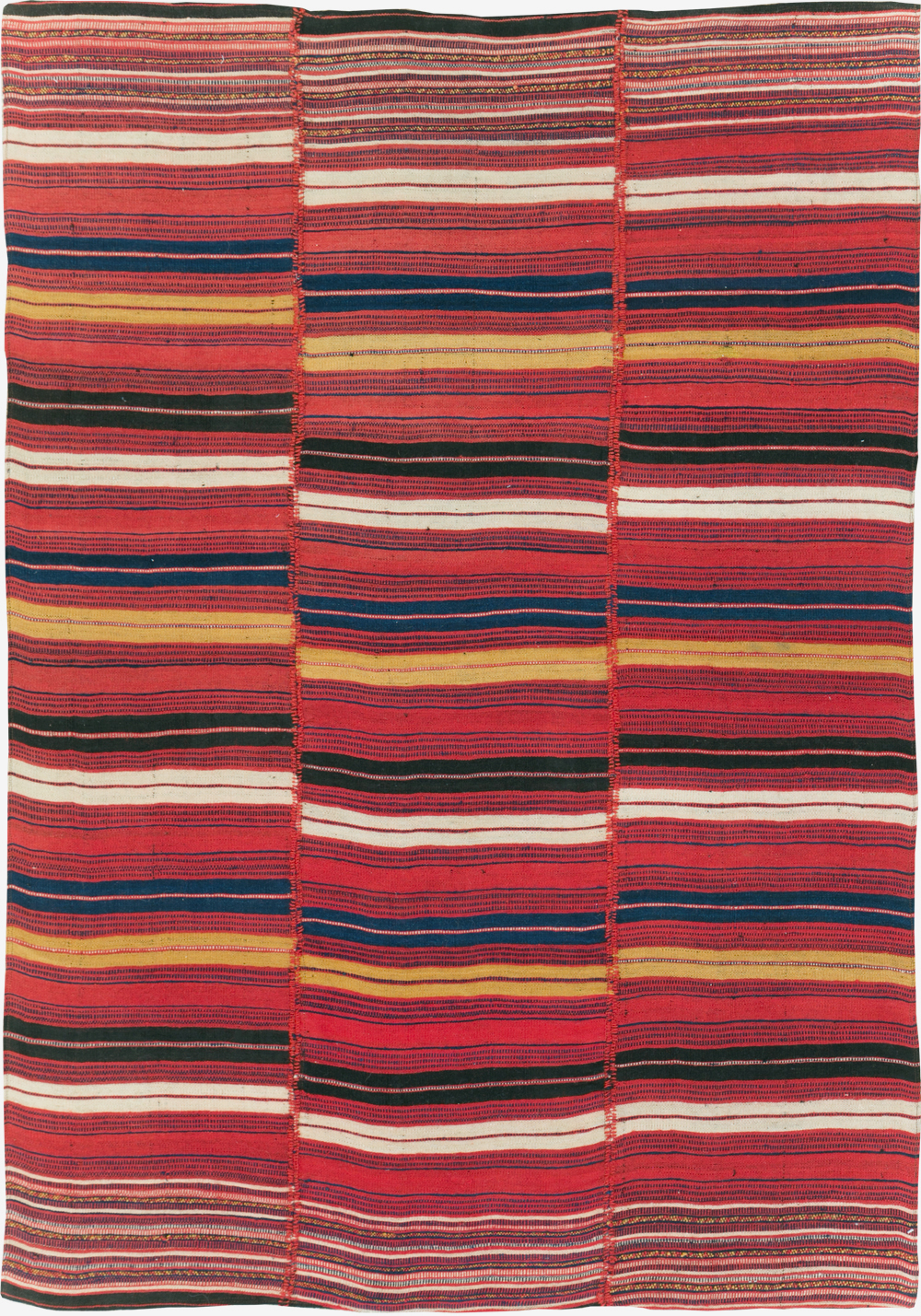 Vintage Persian Kilim, No.28028 - Staging
