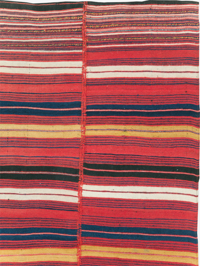 Vintage Persian Kilim, No.28028 - Staging