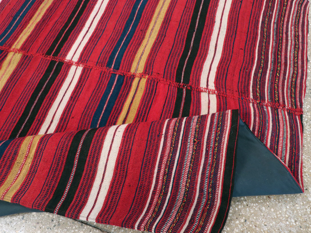 Vintage Persian Kilim, No.28028 - Staging