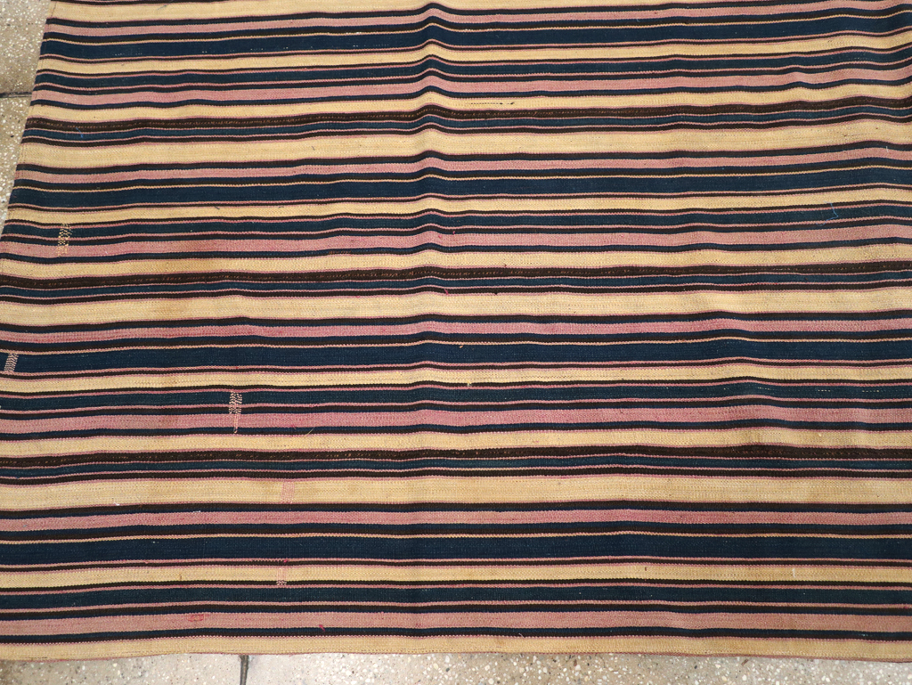 Vintage Persian Flatweave, No.28030 - Staging