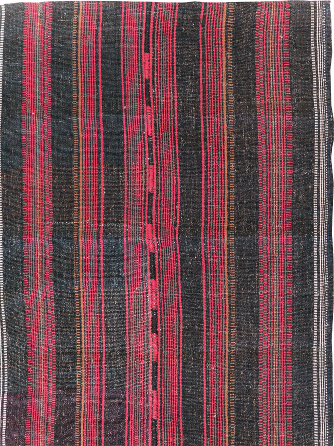 Vintage Persian Flatweave, No.28031 - Staging