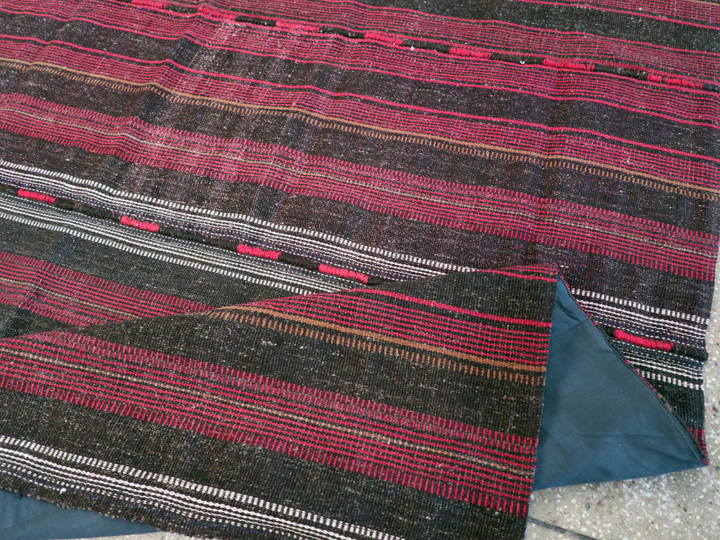 Vintage Persian Flatweave, No.28031 - Staging