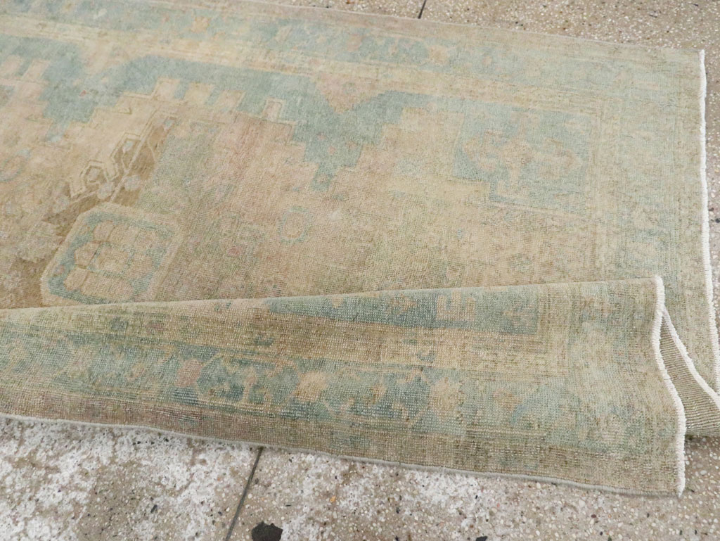 Vintage Persian Bakhtiari Gallery Rug, No.28058 - Staging