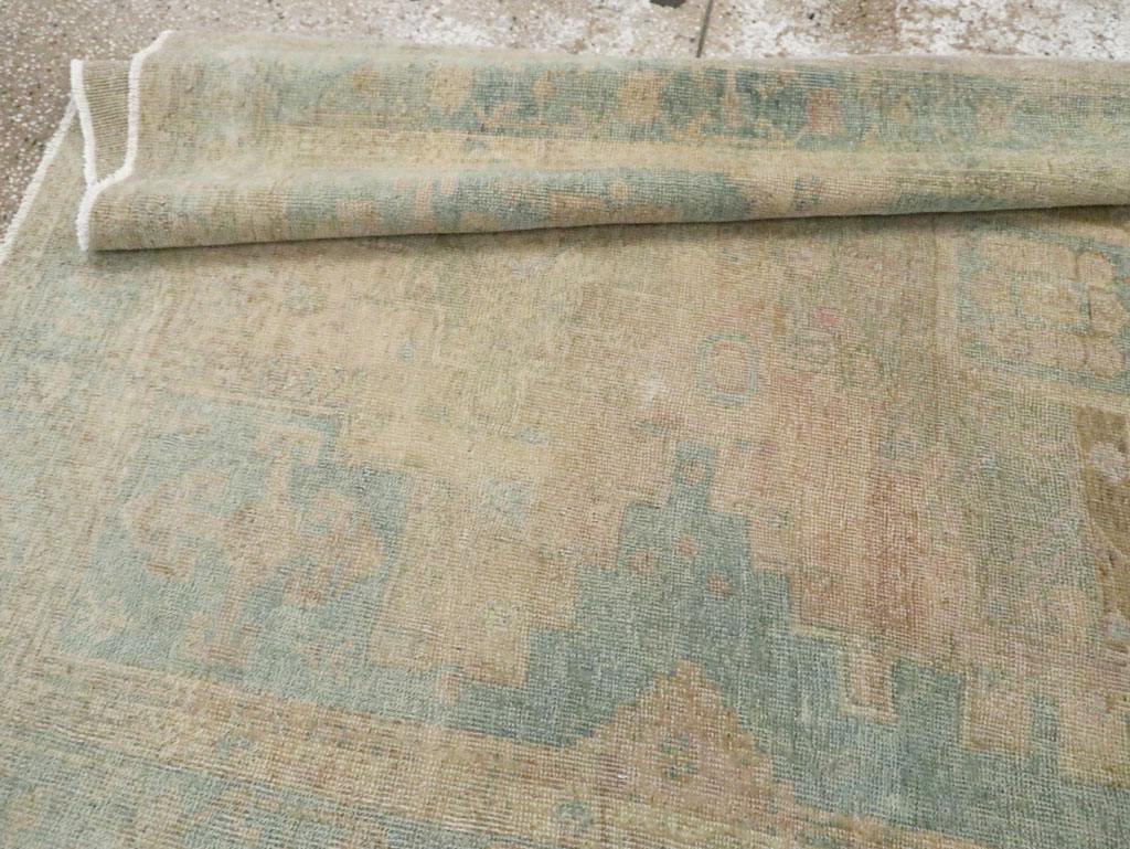 Vintage Persian Bakhtiari Gallery Rug, No.28058 - Staging