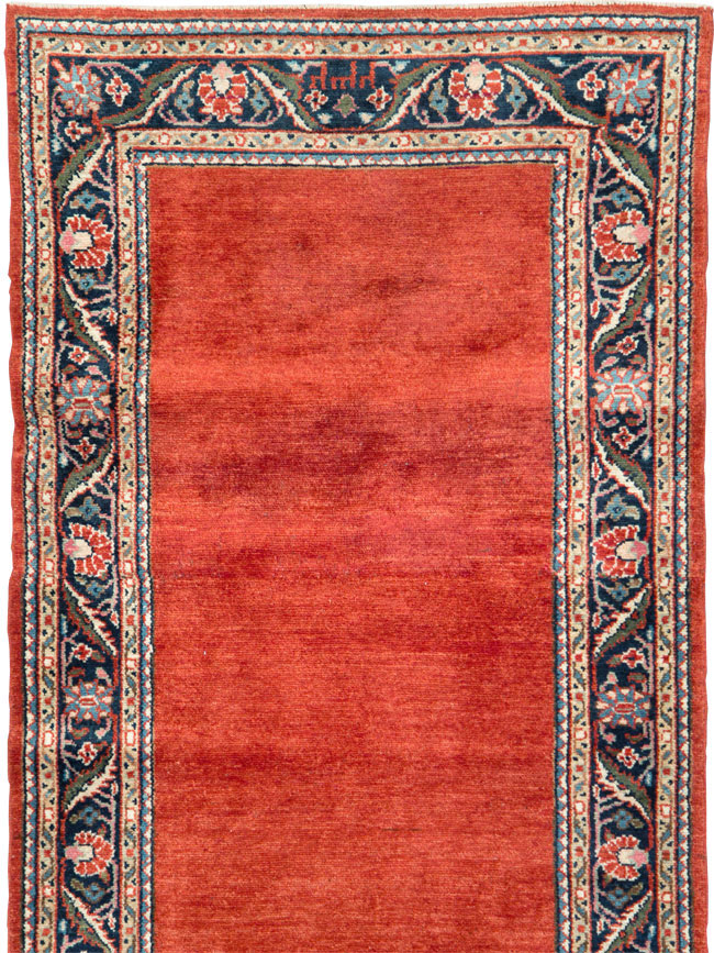 Vintage Persian Mahal Runner, No.28064 - Staging
