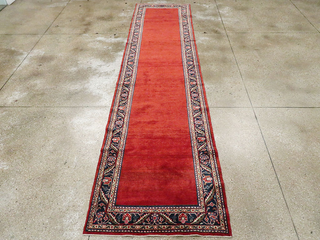 Vintage Persian Mahal Runner, No.28064 - Staging